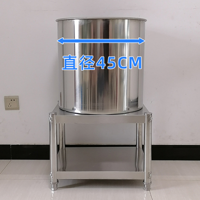 高60二层汤锅架子开水器电磁炉保温桶垫高架不锈钢杂物架小型货架