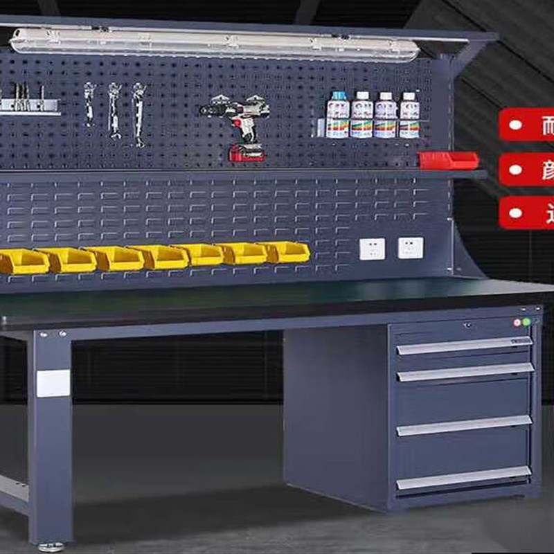 新款防静电工作台重型工作台钳工台努卡索重型钳工工作台不锈钢装