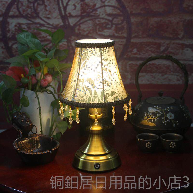 高档书吧酒吧桌台灯啡厅简约KTV充电灯夜欧式创意个性小灯咖影视