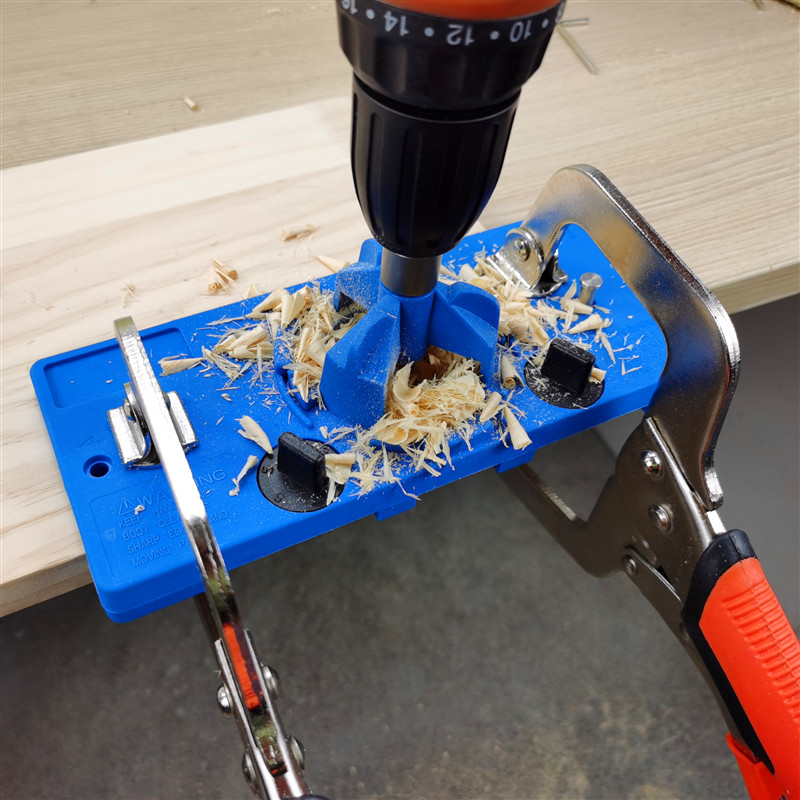 35MM开孔器 铰链开孔器 铰链定位器 木工35MM打孔器   合页定位器