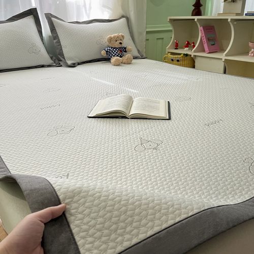 A类母婴级卡通可爱小象冰豆豆夏季凉席冰丝席2025新款空调软席子