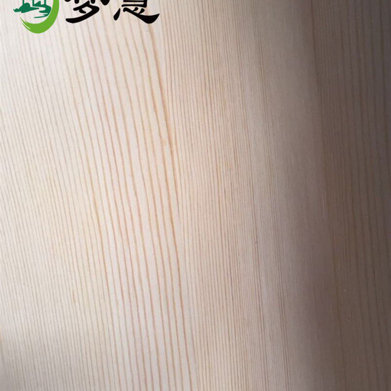 梦慧  12mm厚樟子松实木集成材拼接板木工板橱柜板直纹花纹指接板