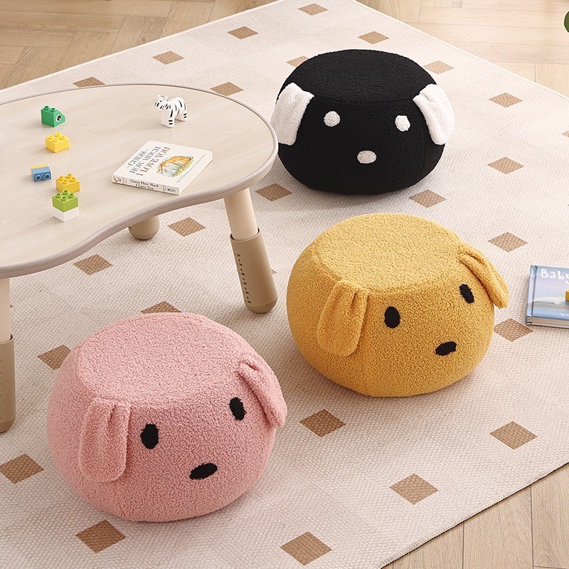 卡通小凳子家用少儿凳简约椅子茶几矮凳客厅沙发凳小圆凳动物坐凳
