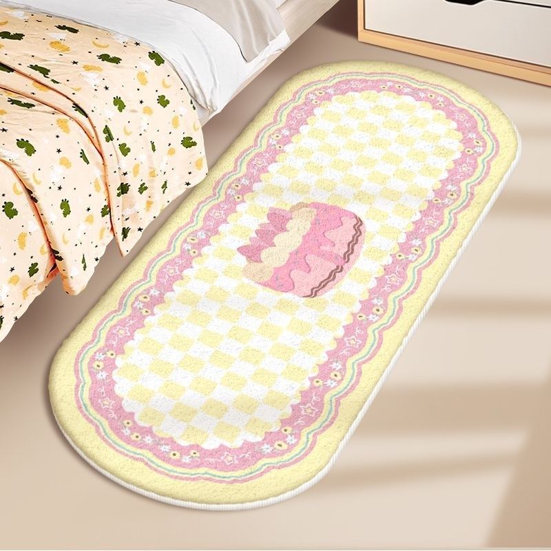 奶油风卧室床边毯少女房间地垫客厅沙发茶几毯毛绒地毯地面衣帽间,居家布艺,地毯,淘宝优惠券,粉丝福利购,淘宝优惠卷