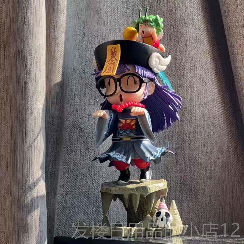 正品IQ博士招财猫系阿拉蕾运列招财开 模型可公爱仔办公室桌面装