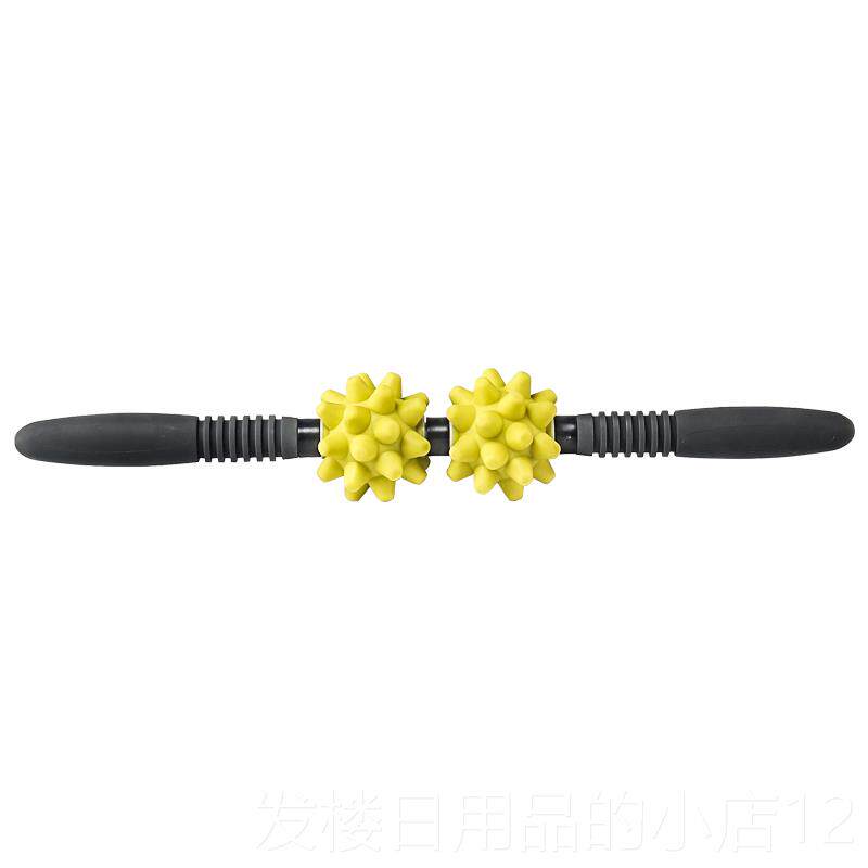 正品牙棒放松小肌肉解松按摩棒筋膜放松棒瑜伽滚轴狼健身腿擀腿琅