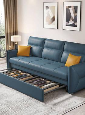 发科技布沙两用可折小叠床多USS功能户型客厅家用1.5双人