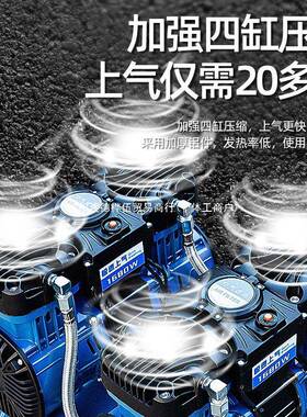 玉柴空打压机低无油小型泵音工业级气空气压缩IQN机高压气泵原厂