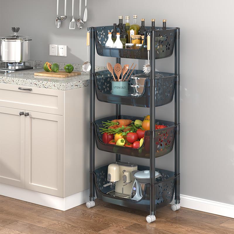 菜放篮子物架厨房多功能置物架落地多层菜架菜子置厂家直供家用蔬