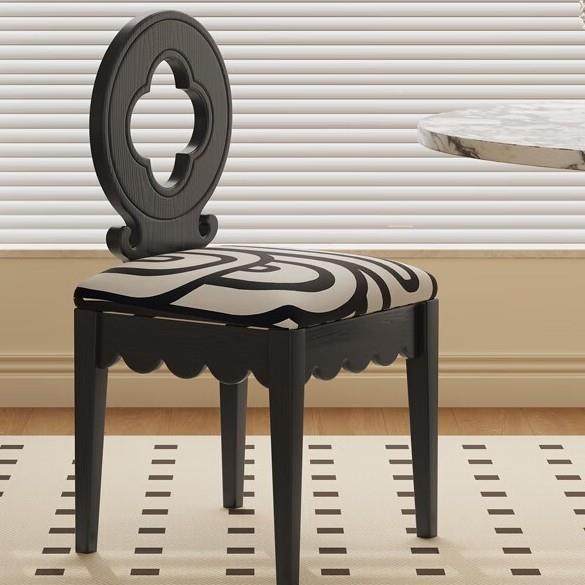 现轻代极简中古实木餐椅法式四叶VBQ草餐椅餐奢化椅实木靠背桌妆,鲜花速递/花卉仿真/绿植园艺,其它园艺用品,淘宝优惠券,粉丝福利购,淘宝优惠卷