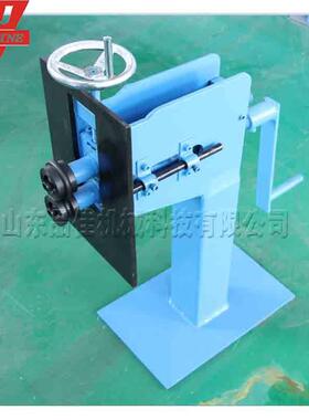 全动白铁皮电风管压线机动辘线机圆管压机VGK虾筋米风管弯接自机