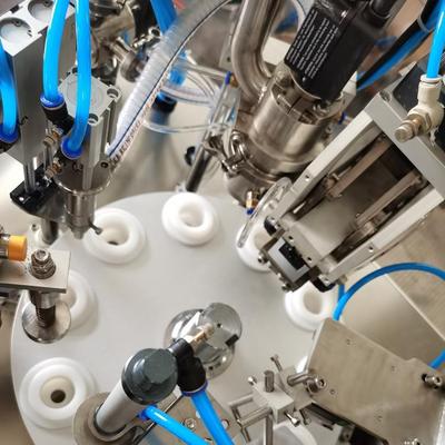 补墙膏灌装封尾装腻XZQ子膏包机原子机灰墙面修漆软管补灌装封尾