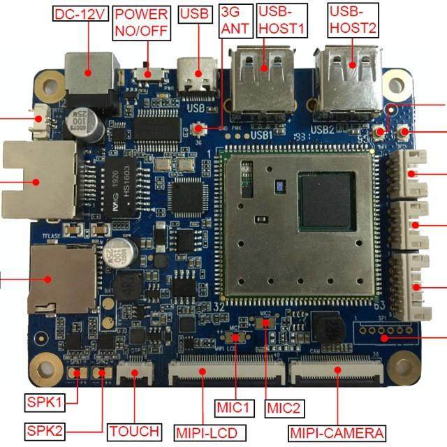 MTK6方5806582卓通用安一体机公HXL板广机点餐机工业告主板开发案
