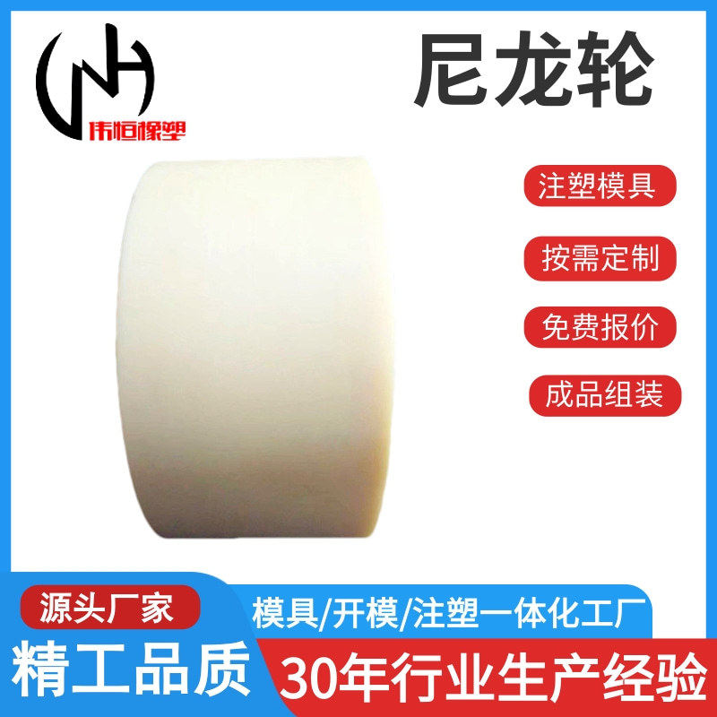 厂家批发尼龙轮300219异性件模具塑胶模具配件