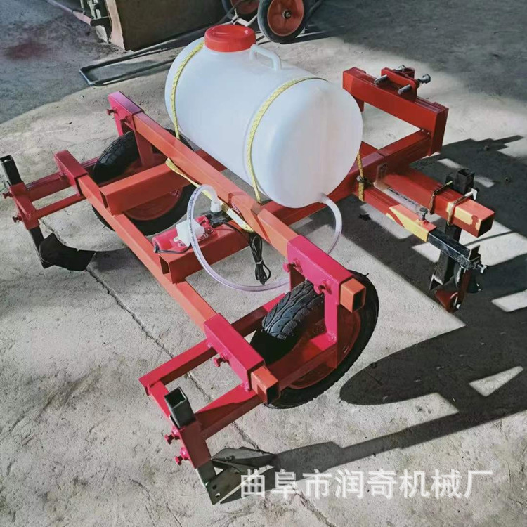 农用手扶覆膜机 开沟覆土覆膜一体机 花生烤烟西瓜盖地膜机可调