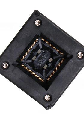 0.4mm间距IC试座老化座TQ128S-0.4-0LBJ01测Enplas/QFPO128Pi-n