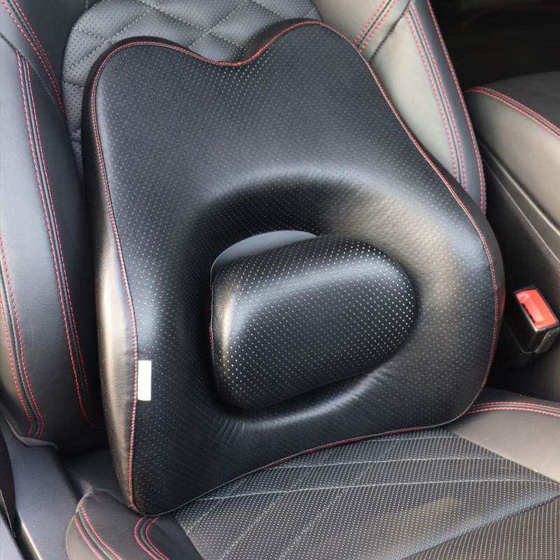 汽车腰靠座椅靠背垫内腰垫办公室记忆车棉护BZQ护颈头枕腰车载靠