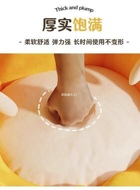 懒上人小沙发地儿童榻榻米卡通床上靠背垫迷你舍宿室卧飘NNZ窗垫