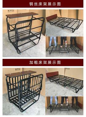 7T酒加床折叠床QDE宾馆单人客豪华房加床单床可移动人1店.2