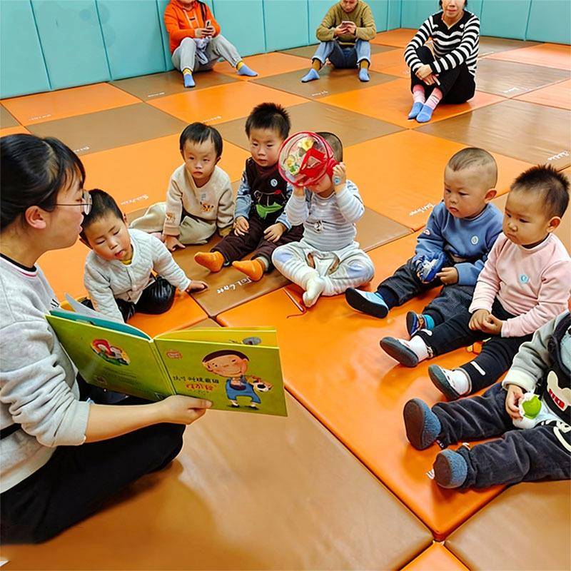早教地垫软包软地垫幼儿园软体地QMZ垫亲子童防垫摔体加厚儿拼接