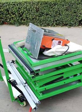 小双锯片推台锯木板KRQ下料锯切床建筑装木工型机推台潢锯子母锯