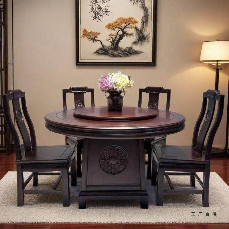 紫檀木实木餐桌椅合明清全古典雕花TMJ仿古组客厅酒店用家饭桌,鲜花速递/花卉仿真/绿植园艺,其它园艺用品,淘宝优惠券,粉丝福利购,淘宝优惠卷