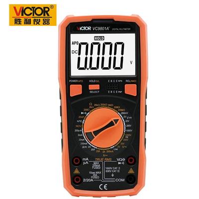 胜利仪VC器981FBVA+数字万用表手动程电感有电容带真校量值