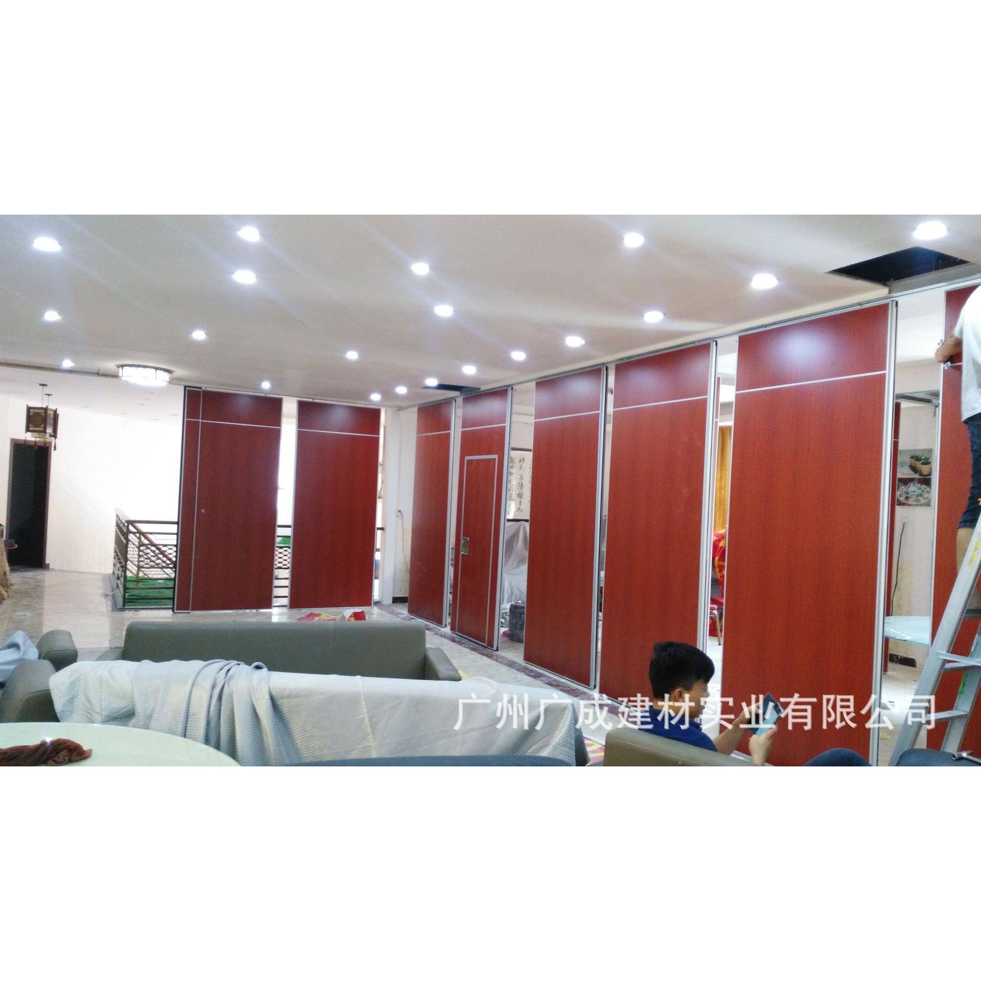 室酒店动隔断宴会厅叠门饭店包厢隔墙会议移动BYM屏折风展活厅墙