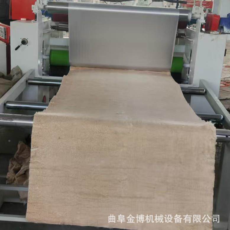 气1300凝胶毡铝箔复棉合机保温防玻纤布涂贴合机卷对卷胶火覆膜机