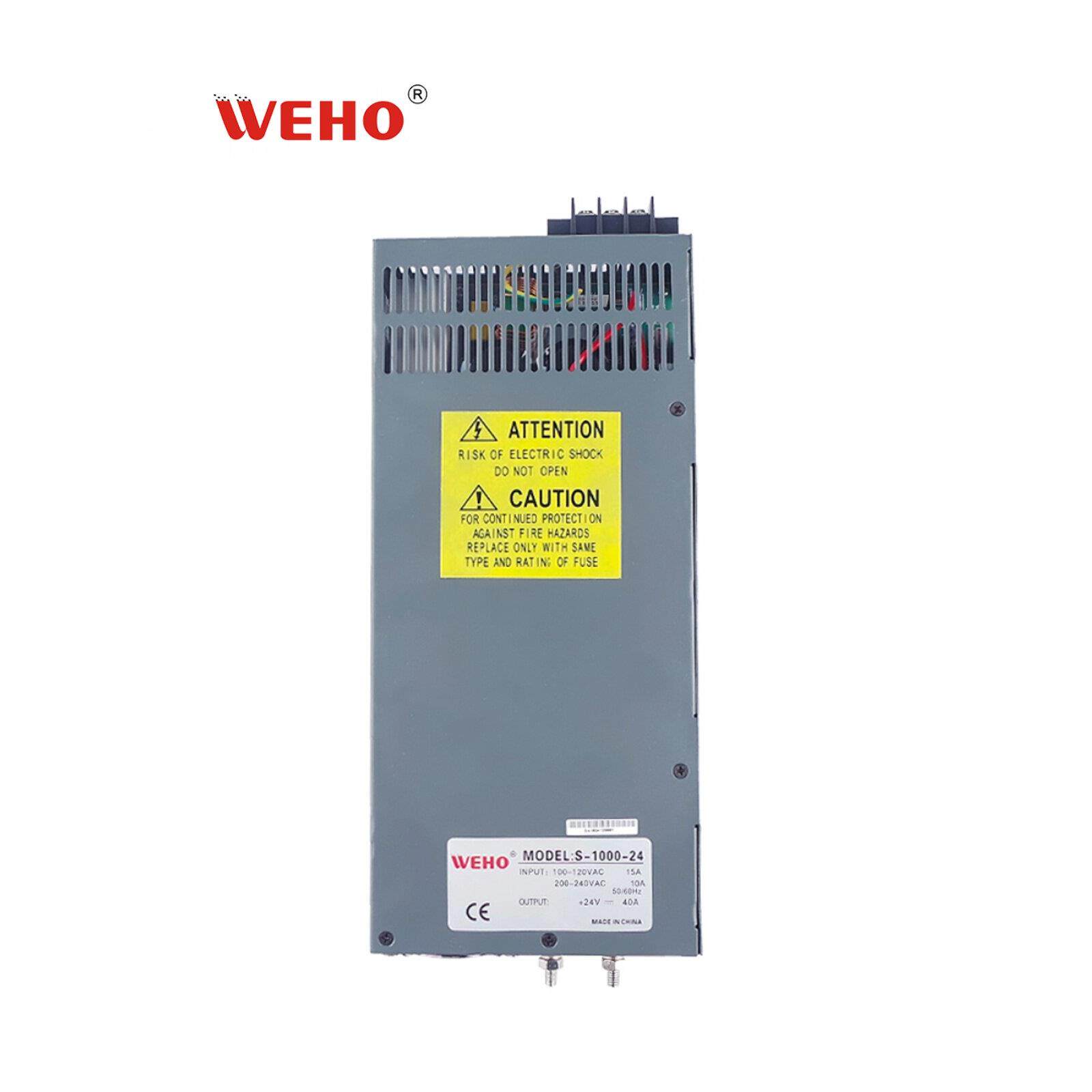 伟豪S1000W直流稳压大功率开关电源电机水泵变压器电压12V24V48V