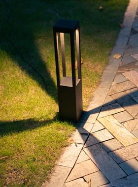 户外ed防IGL水形庭四柱草坪灯欧式别墅花园公方路灯院装饰景观l灯