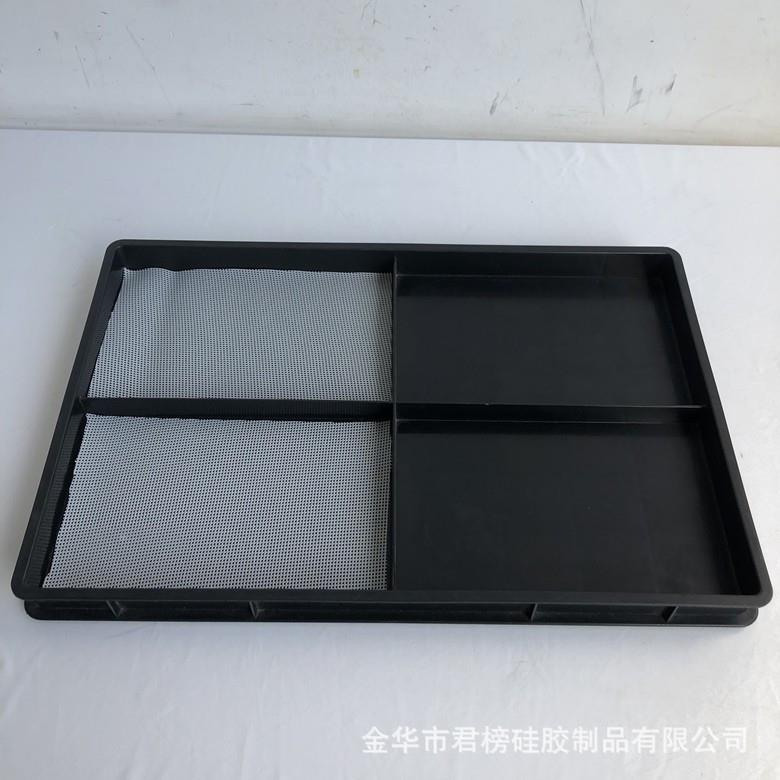 手机触摸屏LCM组工厂静模电耐高显温示TNA屏周转箱防托盘无痕防滑