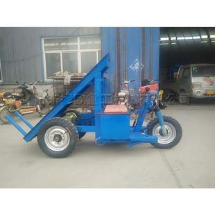行式 板砖运输骑车建筑工地运输拉砖车 电ACT动拉砖卸设备手摇自式