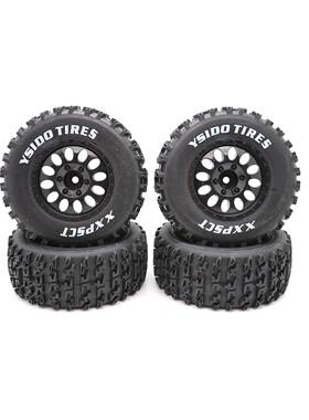 1.9寸FR4轮毂TRX4仿真MS攀爬NT4轮胎10m直径SCT轮ZAL胎F12m1mHemx