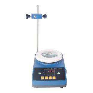 小型器磁搅拌器加热磁力搅拌数显磁力力搅拌器实磁验/室力搅拌器