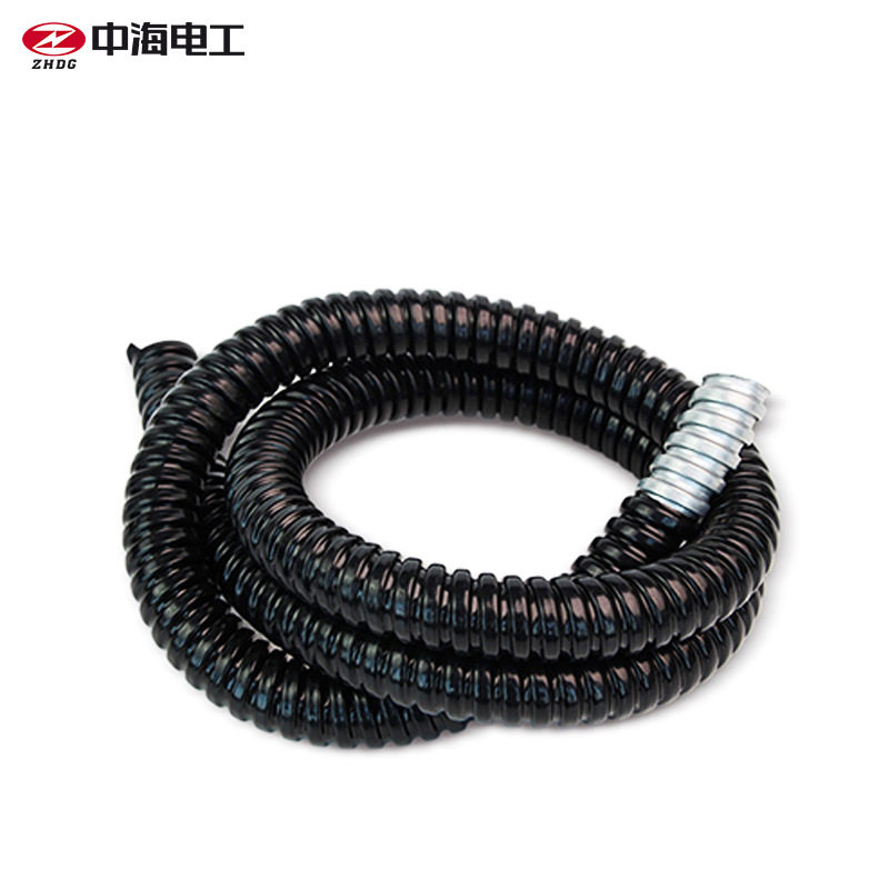 Φ100加厚国标镀锌蛇皮管10米
