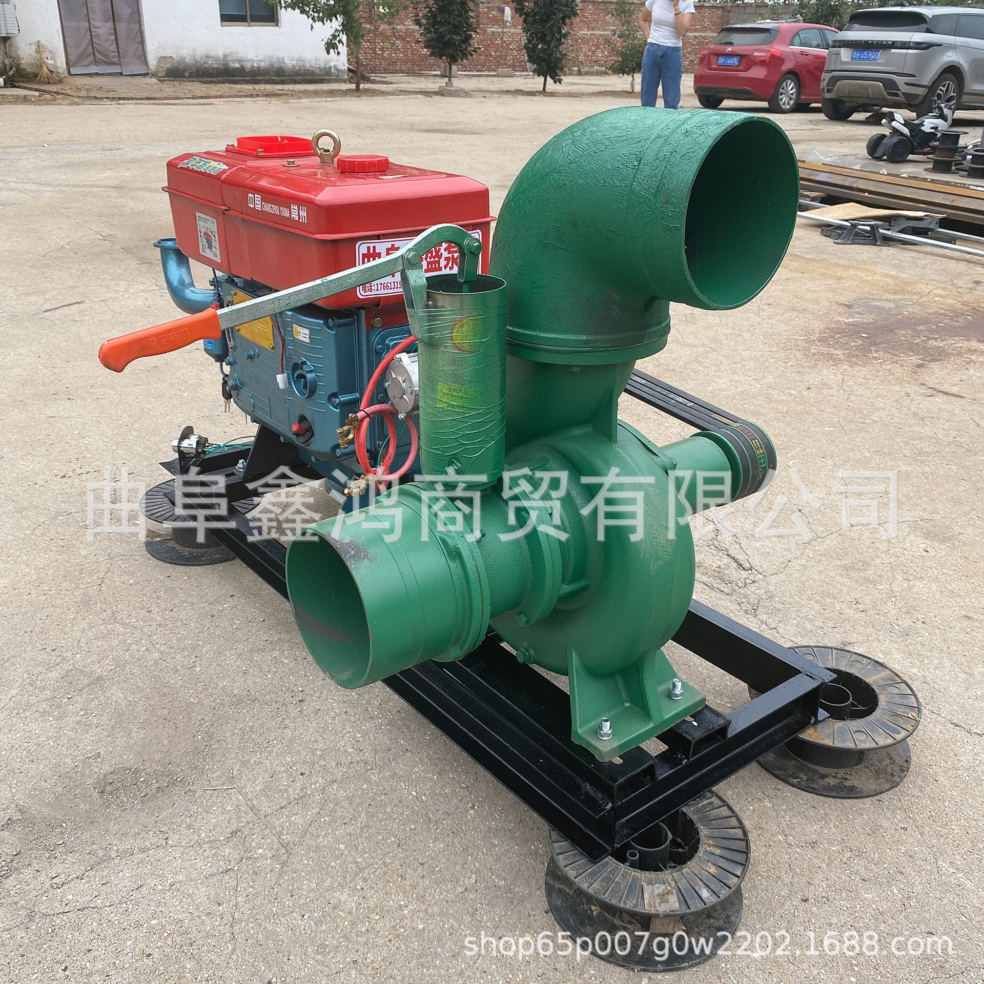 8寸铸铁耐用超大排量离心泵
