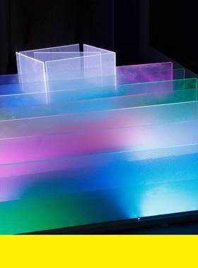 导光板方块酒洁CNF吧KTV背光源高面发光板灯非标LE度D幻彩亚克力