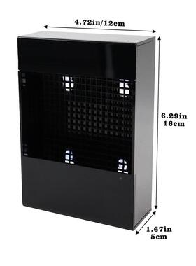 黑色克亚力爬宠喂食器狮蜥MJE变龙昆虫碗鬃壁挂带吸盘防逃设色计