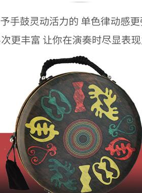 专业业复古成ODU人鼓环材木质保非洲鼓专手鼓打击乐器