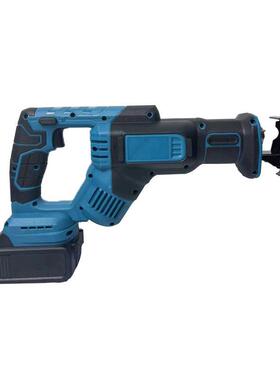 跨境21V有刷锂工充业级OYV手持电式往锯锯复铁管PVC管充电电式电