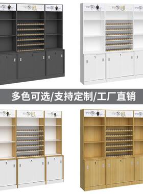超市烟柜店酒柜便利背柜烟柜台柜货架展示立柜靠墙酒展示商IWI用