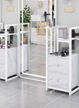 推车柜烫染工具车物架车UAC多小功能理发店美发工具推车置院美式