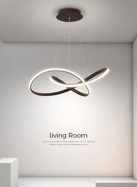 2025房眼光谱大气客厅灯led吊灯现全代简约创意79730主卧室书餐厅