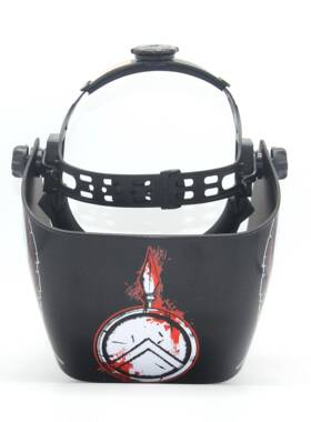 气保焊的氩弧焊焊接面罩太阳能动变光焊ZJZ帽尖叫恶魔AOE-3自5L0F