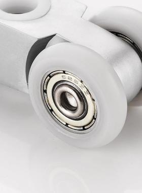 配厨门超静音吊轮卫生间木门滑轮移门房轨实道吊轮推拉门吊YVD轨