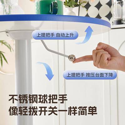 多NQC巴胺移边动小边几可休升降小圆桌小户型沙发桌客角几厅闲小