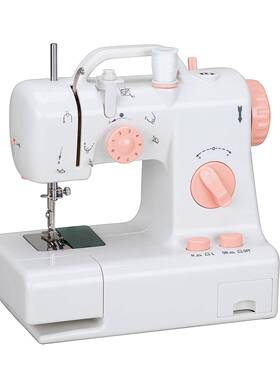 芳华F缝HSM-3跨18机境QBV选品家用缝纫迷你便携式带提手吃厚纫机