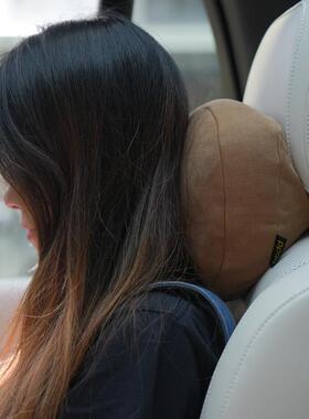 bbd汽车头枕用载护颈枕车靠座椅枕车鹅卵d石JZT车枕头舒适S级座舱