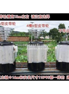 西单湖西菱通用台钻电机钻床马达512516w相220v/3CPA80v三相55075